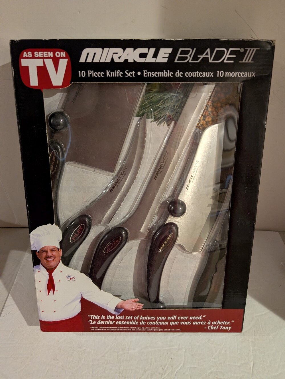 Miracle Blade III 10 Piece Knife Set